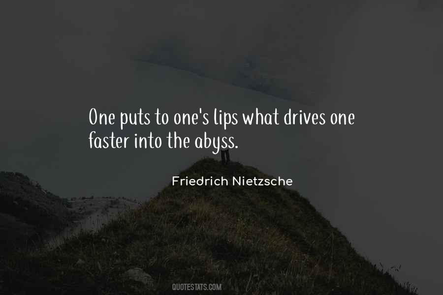 Quotes About Nietzsche Abyss #51022