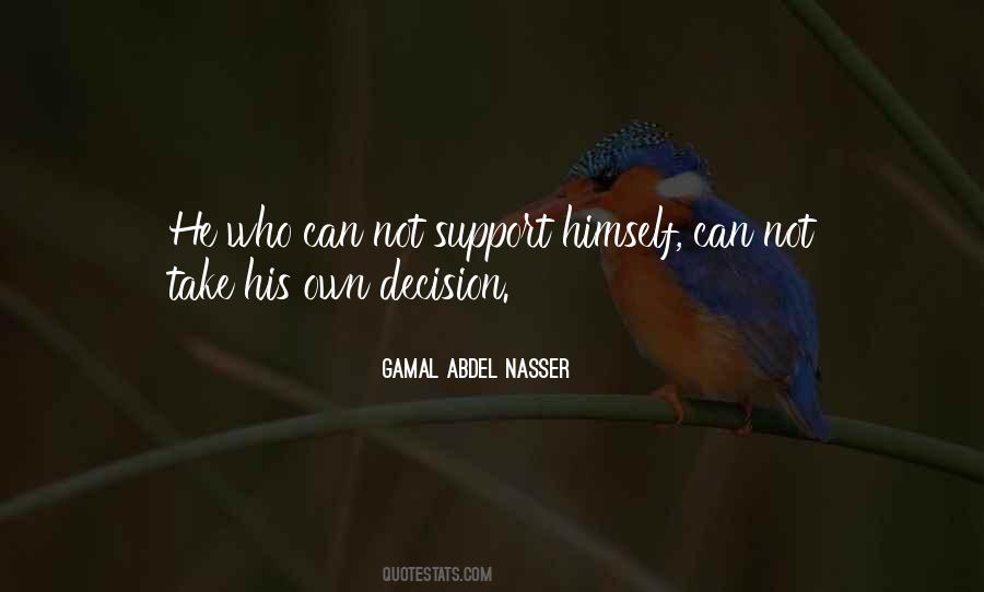 Abdel Nasser Quotes #1841821