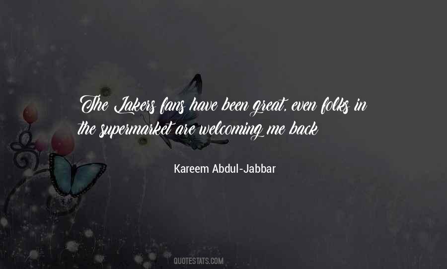 Abdul Jabbar Quotes #326638