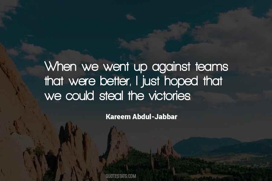 Abdul Jabbar Quotes #754752