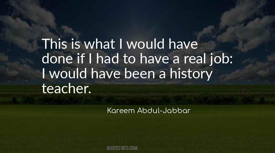 Abdul Jabbar Quotes #82140