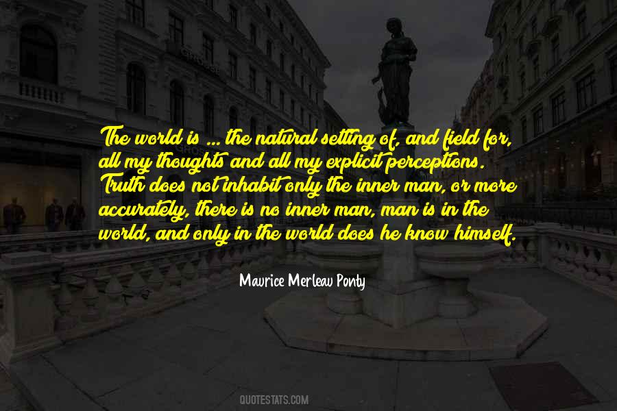 Inner Perceptions Quotes #1014471