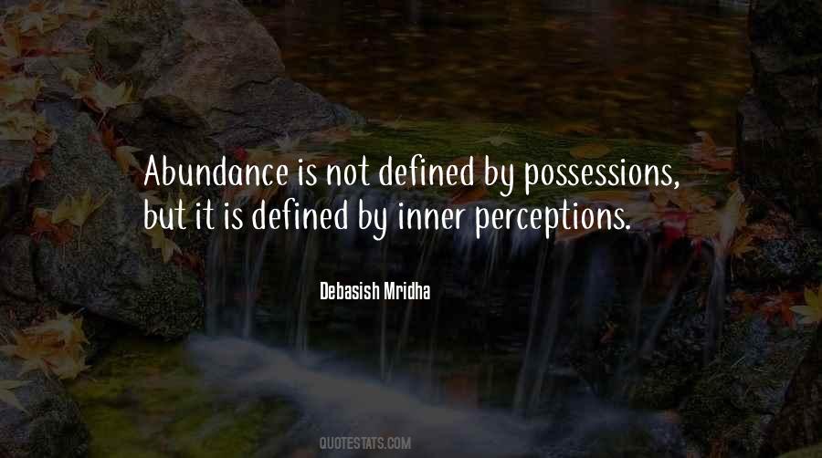 Inner Perceptions Quotes #864076