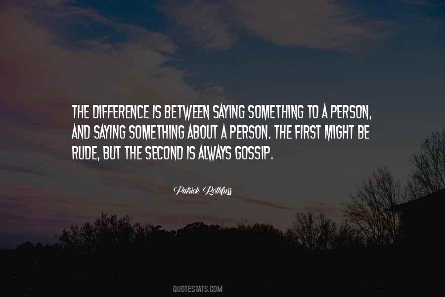 Always Second Quotes #245341