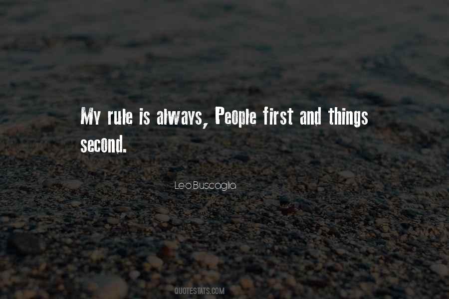 Always Second Quotes #414231