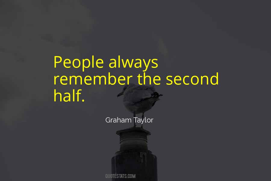 Always Second Quotes #87962