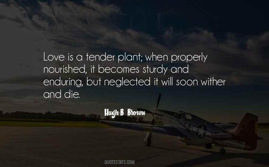 Love Nourished Quotes #1504999