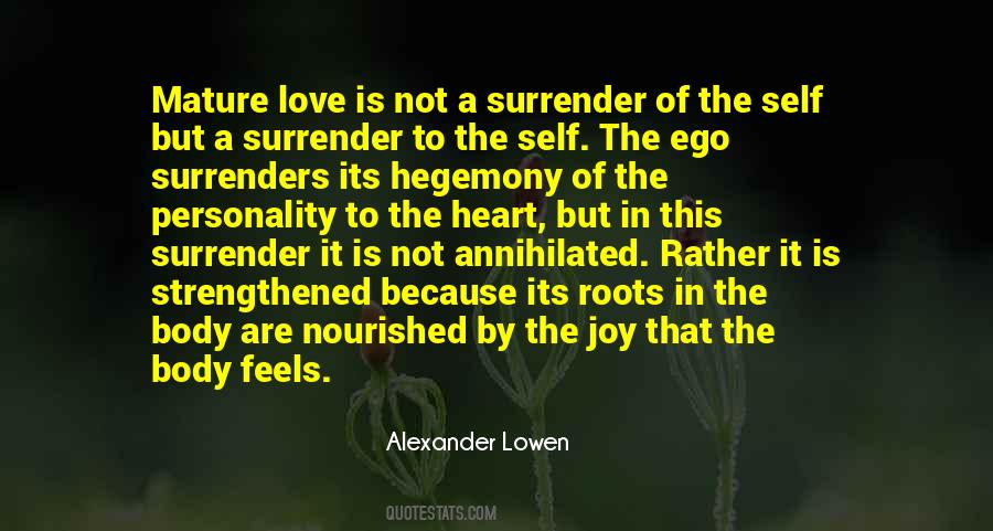 Love Nourished Quotes #1649300