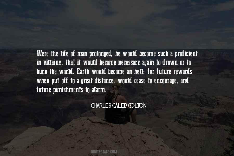 Distance The Earth Quotes #1377629