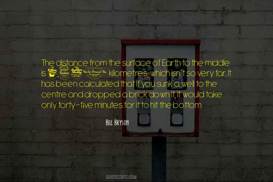 Distance The Earth Quotes #1755230