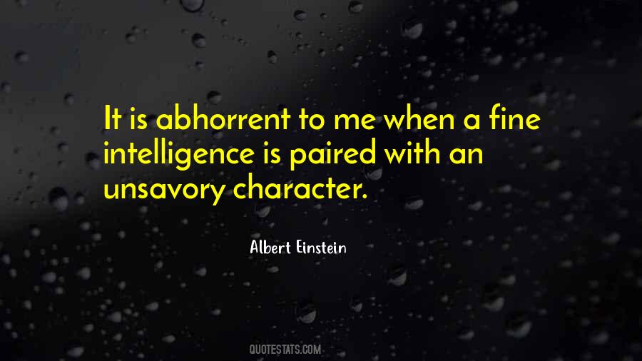 Abhorrent Quotes #1480829