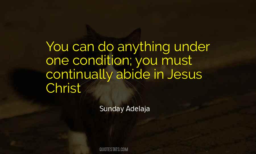 Abide In Jesus Quotes #1653871