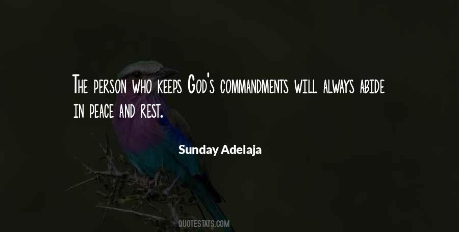Abide With God Quotes #1046009