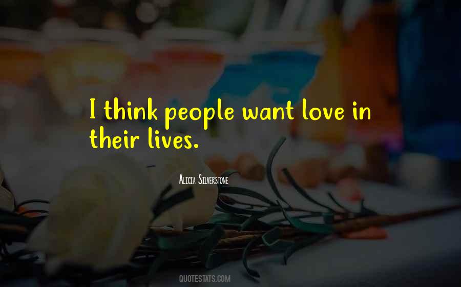 Lives In Love Quotes #6436