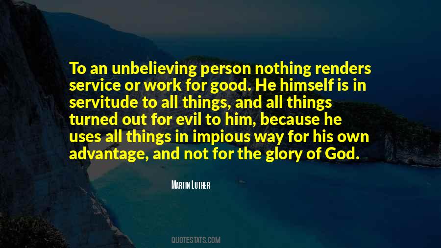 God And Work Quotes #100314