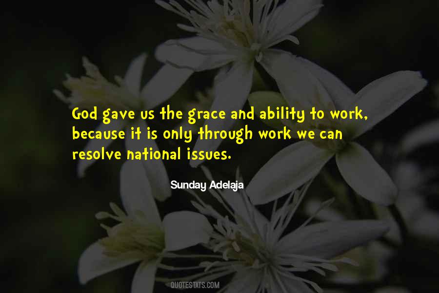 God And Work Quotes #113760