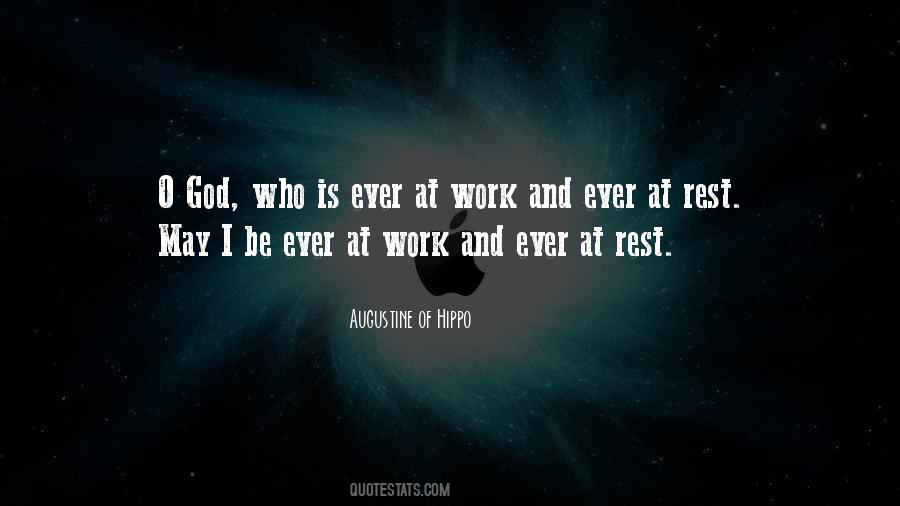 God And Work Quotes #125983