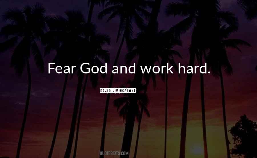 God And Work Quotes #38393