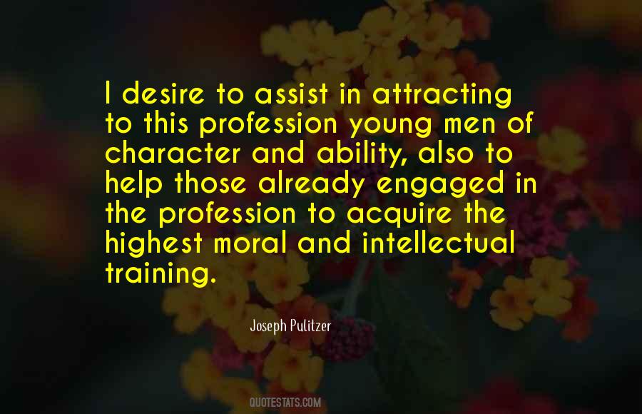 Ability And Character Quotes #1131580