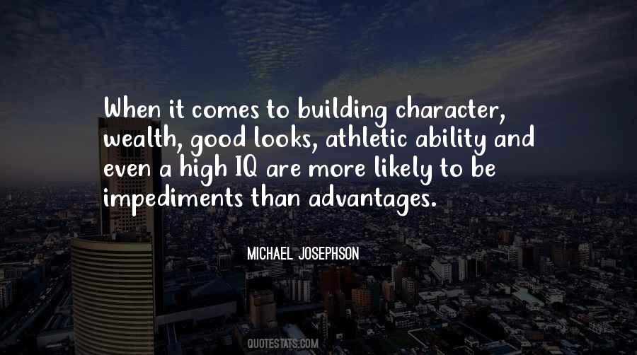 Ability And Character Quotes #156197