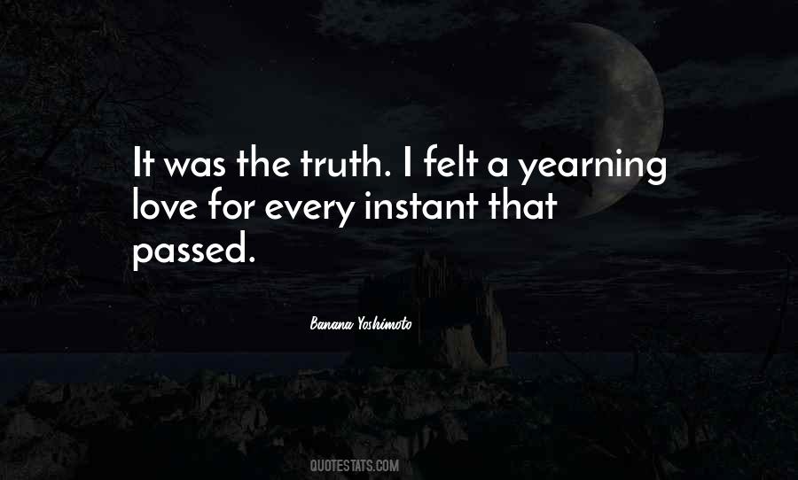 Love Yearning Quotes #1140479