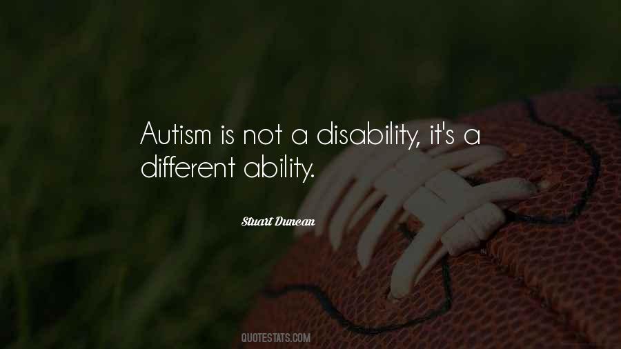 Ability Vs Disability Quotes #140174