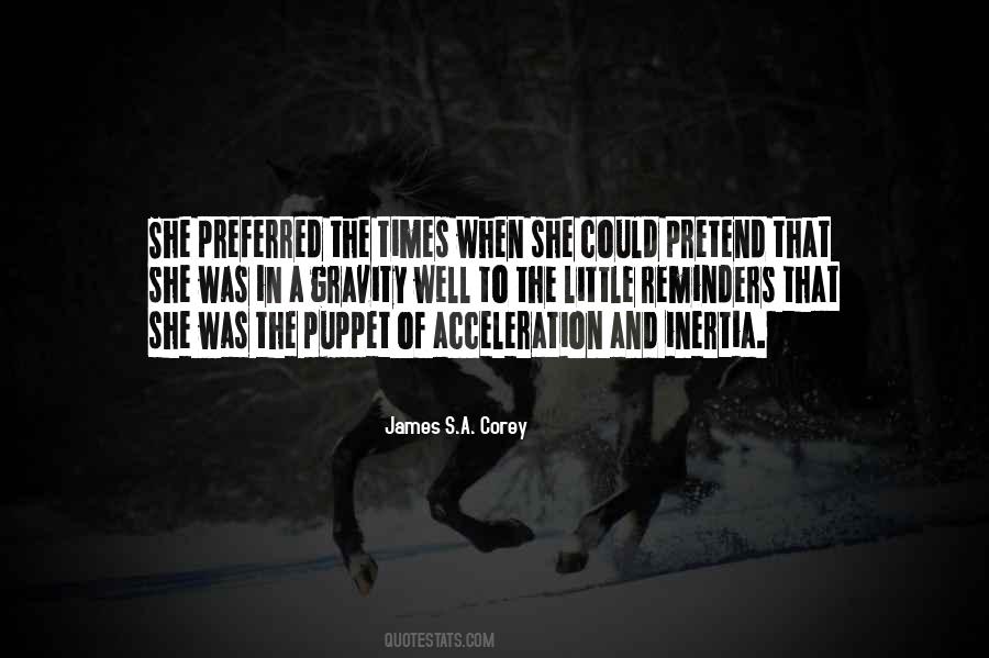 Acceleration Of Gravity Quotes #1450309