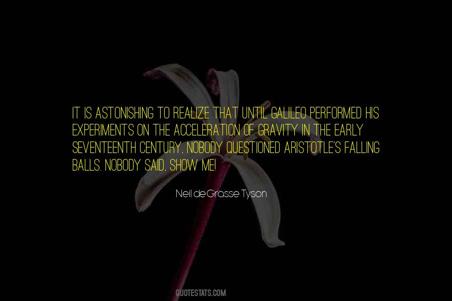 Acceleration Of Gravity Quotes #21878