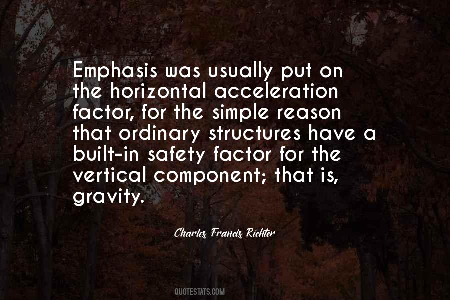 Acceleration Of Gravity Quotes #30805