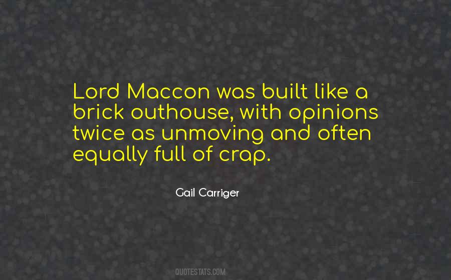 Lord Maccon Quotes #1166864