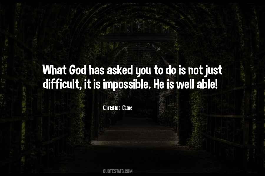 Able God Quotes #203920