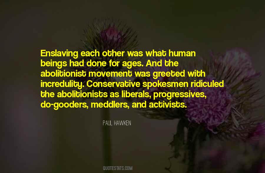 Abolitionist Quotes #1532743