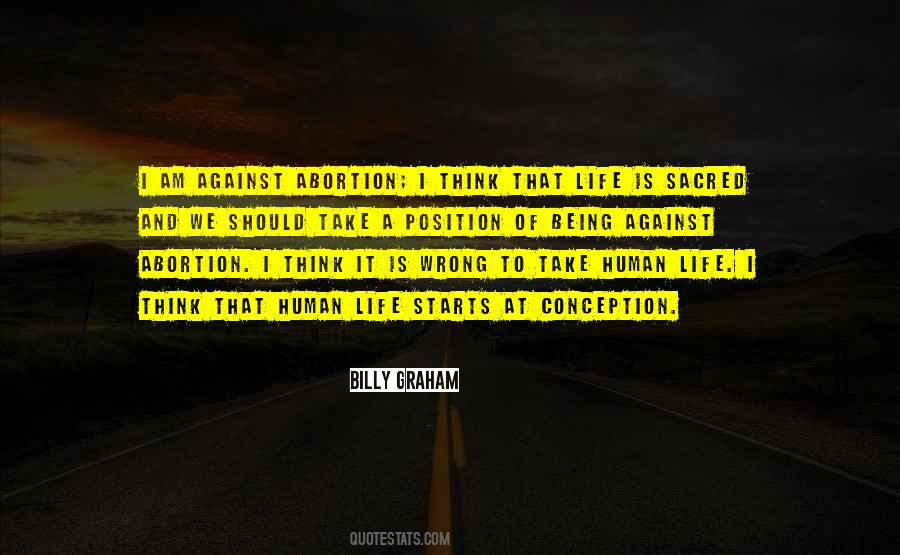 Abortion Against Quotes #267298