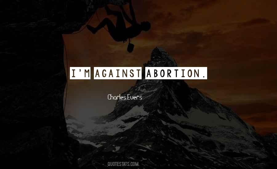 Abortion Against Quotes #289189