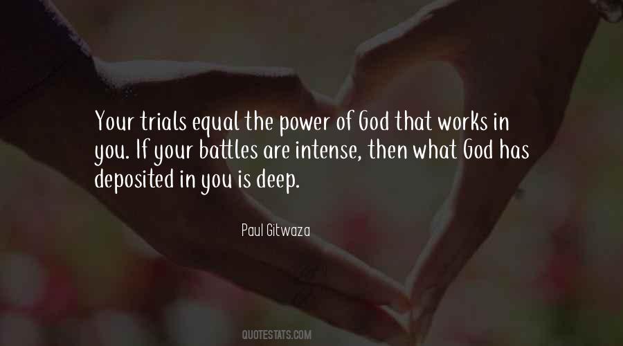 Works Of God Quotes #186886