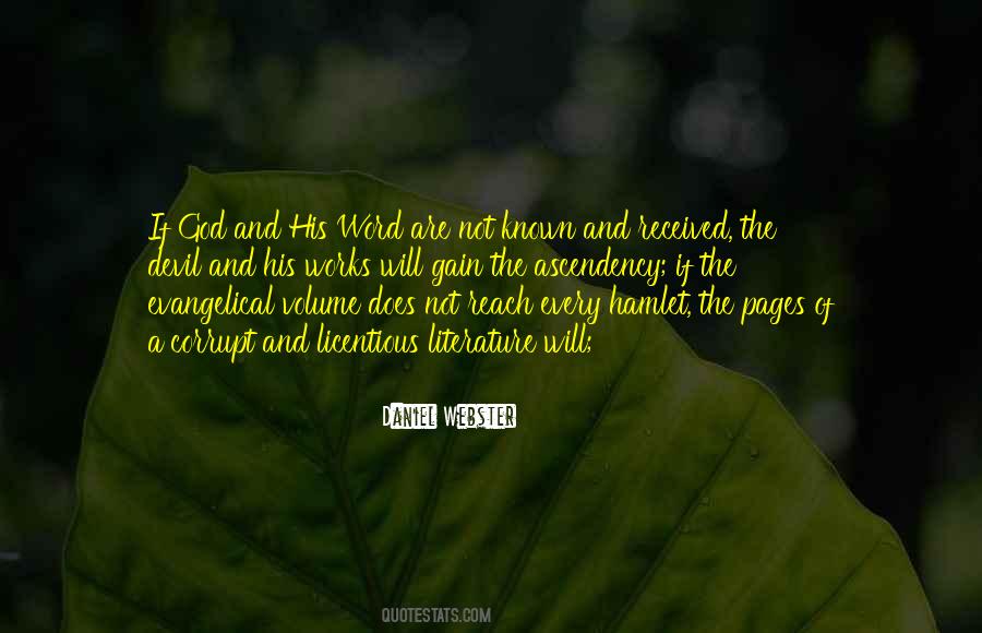 Works Of God Quotes #396685