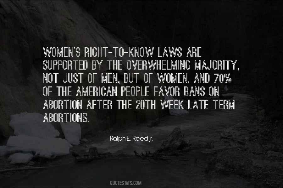 Abortion Law Quotes #569861