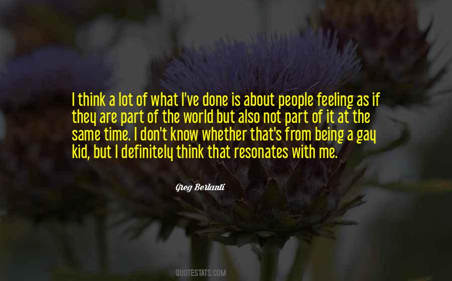 About Being Me Quotes #95157