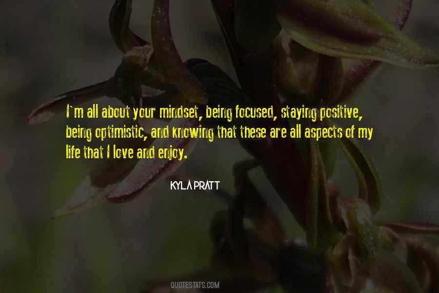 About Being Positive Quotes #635230
