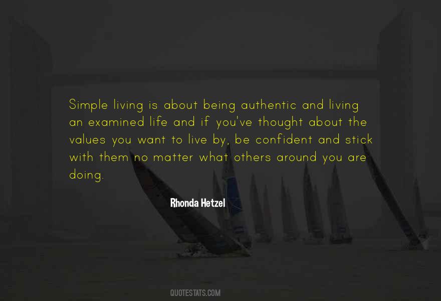 About Being Simple Quotes #1677129