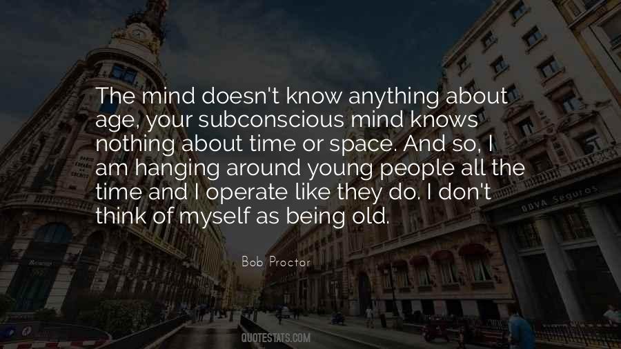 About Being Young Quotes #204450