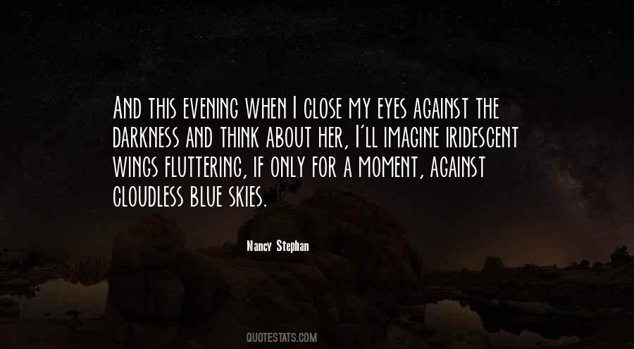 About Blue Eyes Quotes #1342082