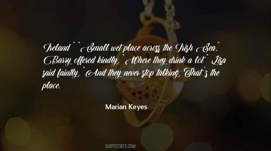 Irish And Drink Quotes #697259