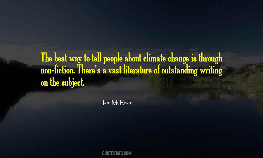 About Climate Change Quotes #1845204