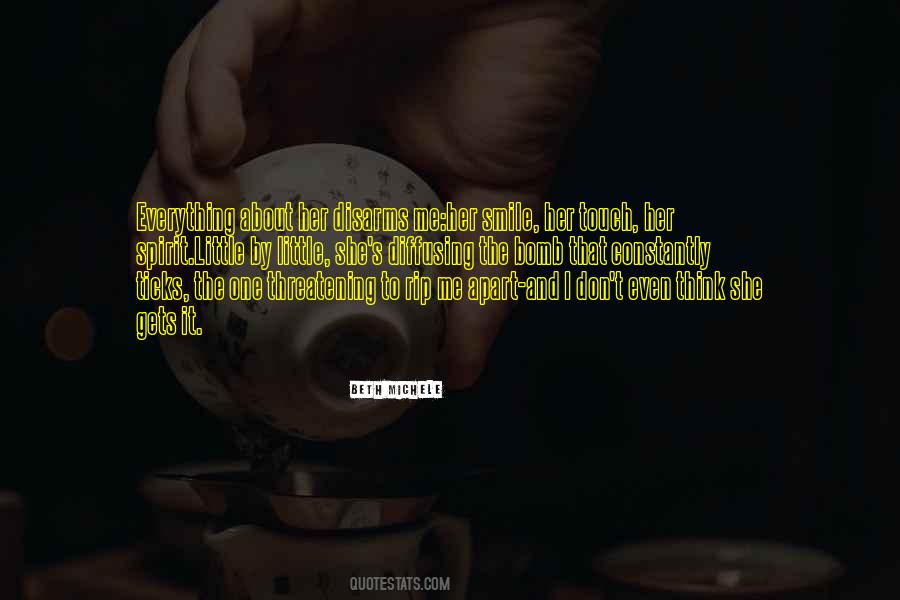 About Her Smile Quotes #1098410