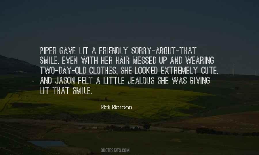 About Her Smile Quotes #1199587
