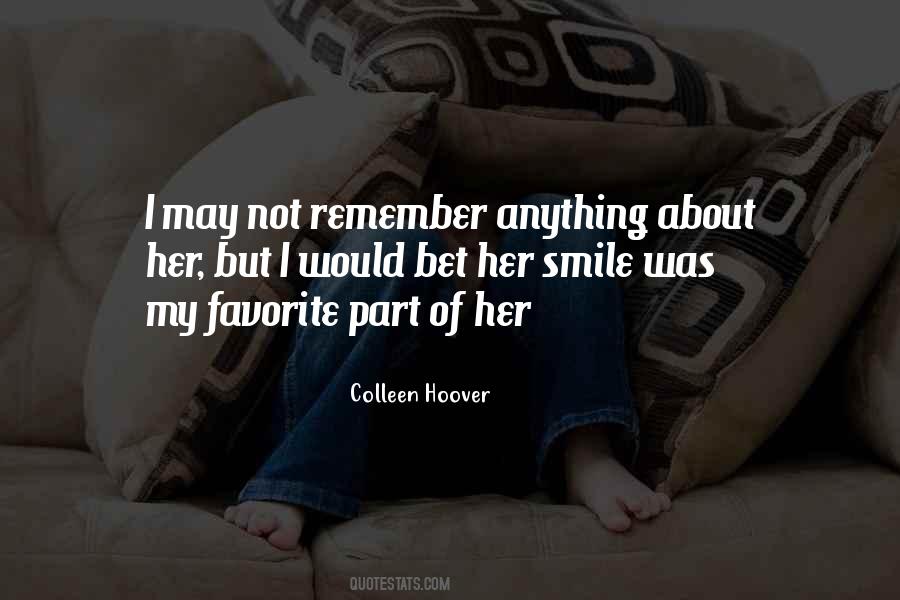 About Her Smile Quotes #252577