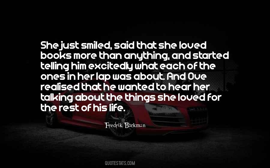 About Her Smile Quotes #784641
