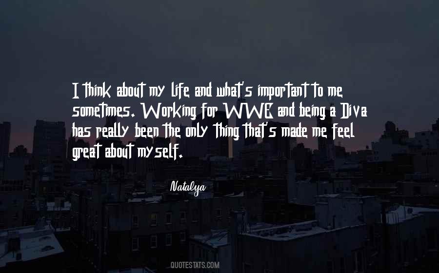 About My Life Quotes #1189687