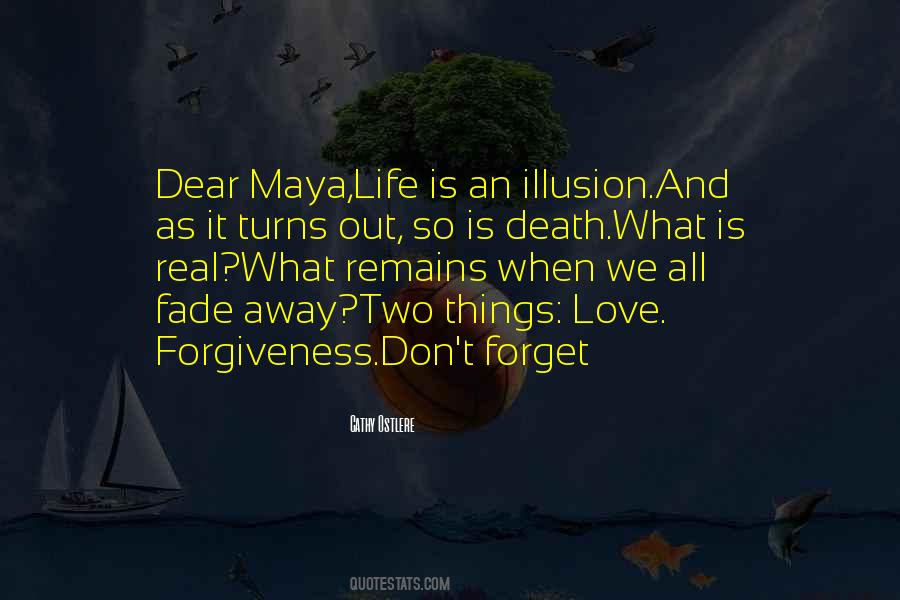 Death Is An Illusion Quotes #1551025
